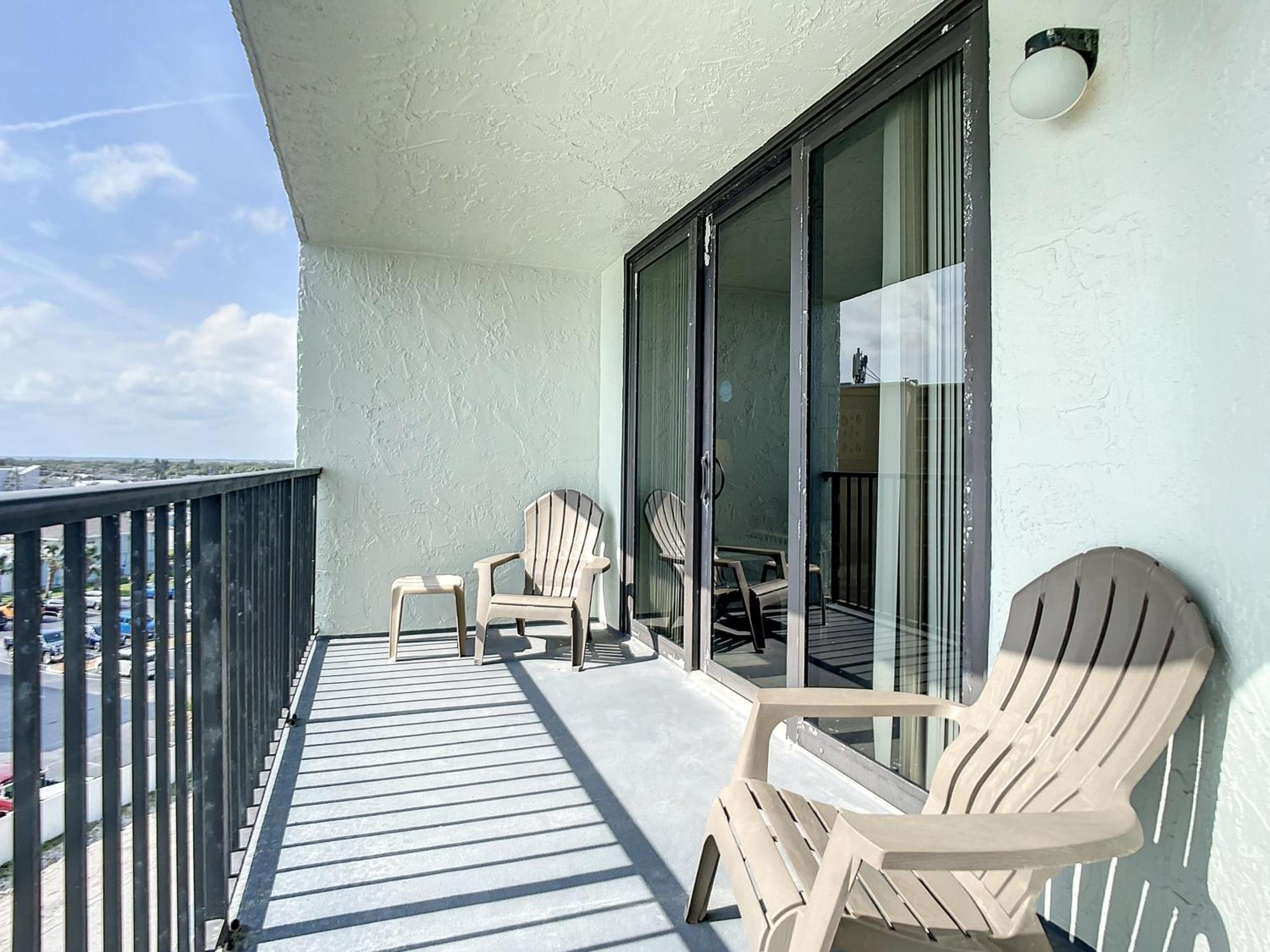 Ocean View With A Beachfront Pool At Ocean Trillium Condo ~ 602 New Smyrna Beach Bagian luar foto